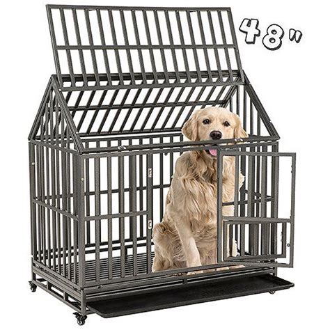 smonter heavy duty strong metal dog crate house|chewy heavy duty crate.